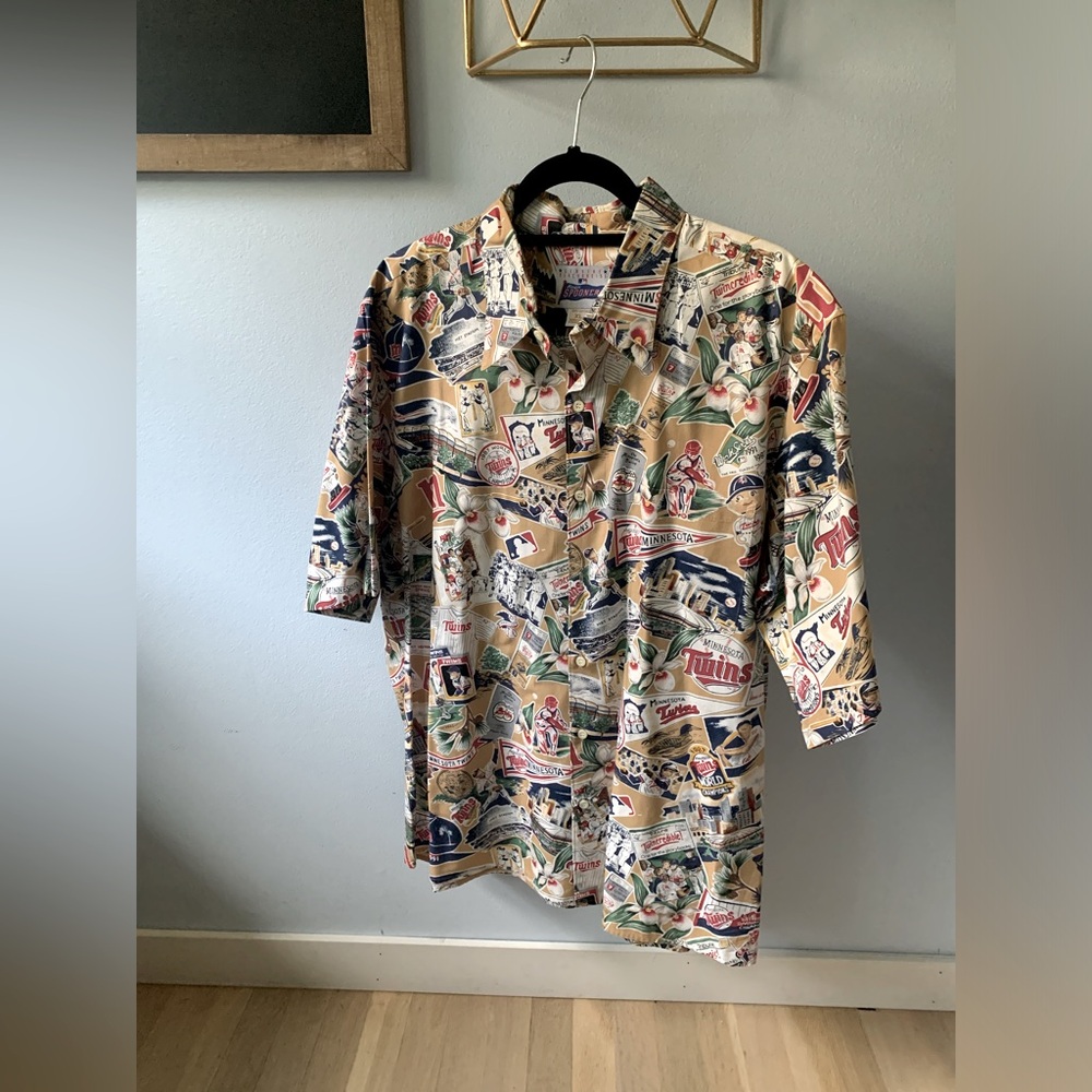 Reyn Spooner Minnesota Twins MLB Hawaiian Shirt